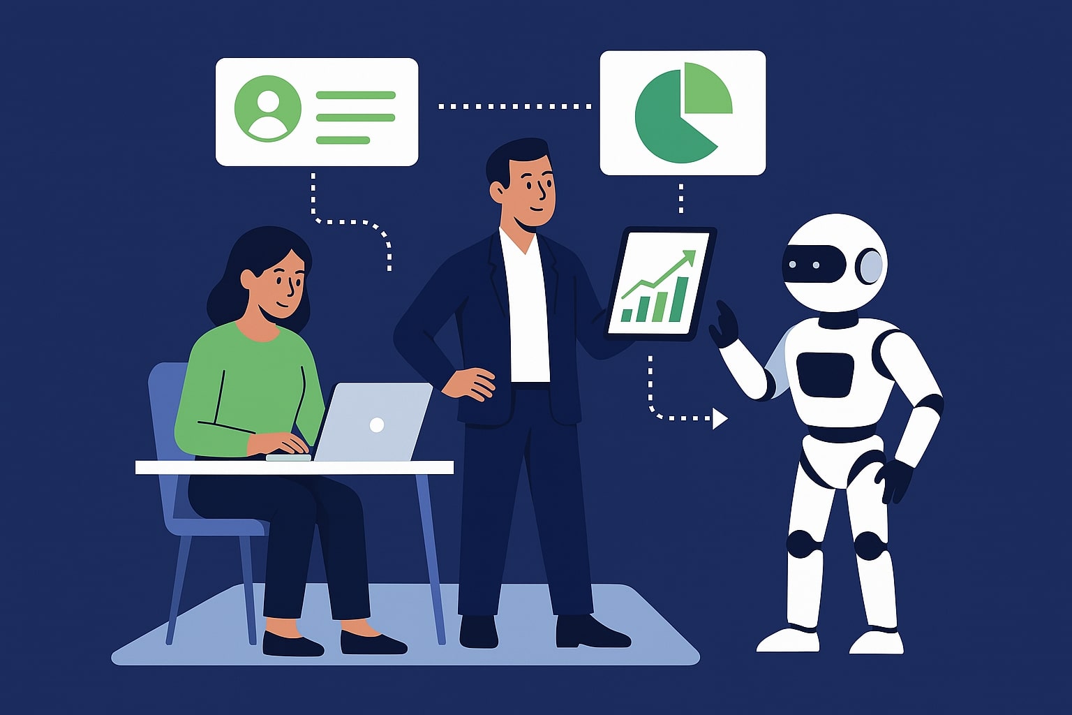 AI-powered sales team